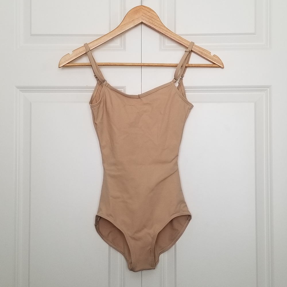 New, Never worn, XS Capezio Nude Leotard
